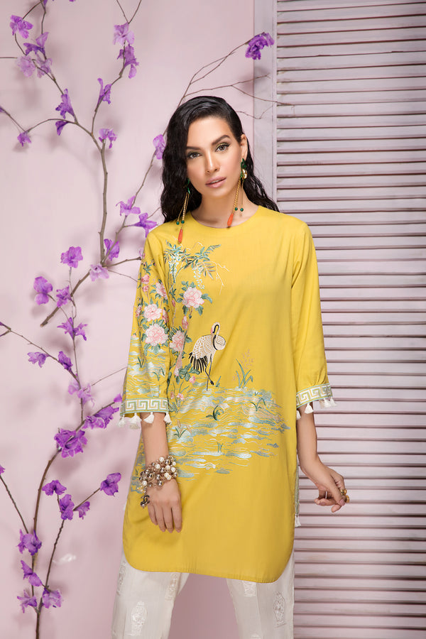 MANDARIN GARDEN YELLOW (EVE-180188) - ELAN