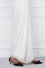 SLOUCH SHALWAR OFF WHITE (EV-1802024) - ELAN