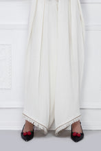 SLOUCH SHALWAR OFF WHITE (EV-1802024) - ELAN