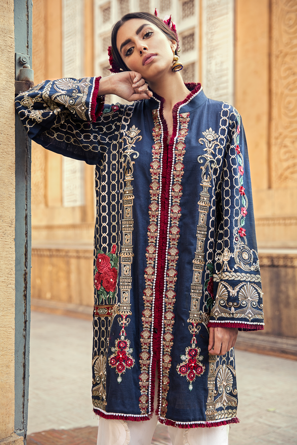 SOORAJ MUKHI BLUE (EV-1711106) - ELAN